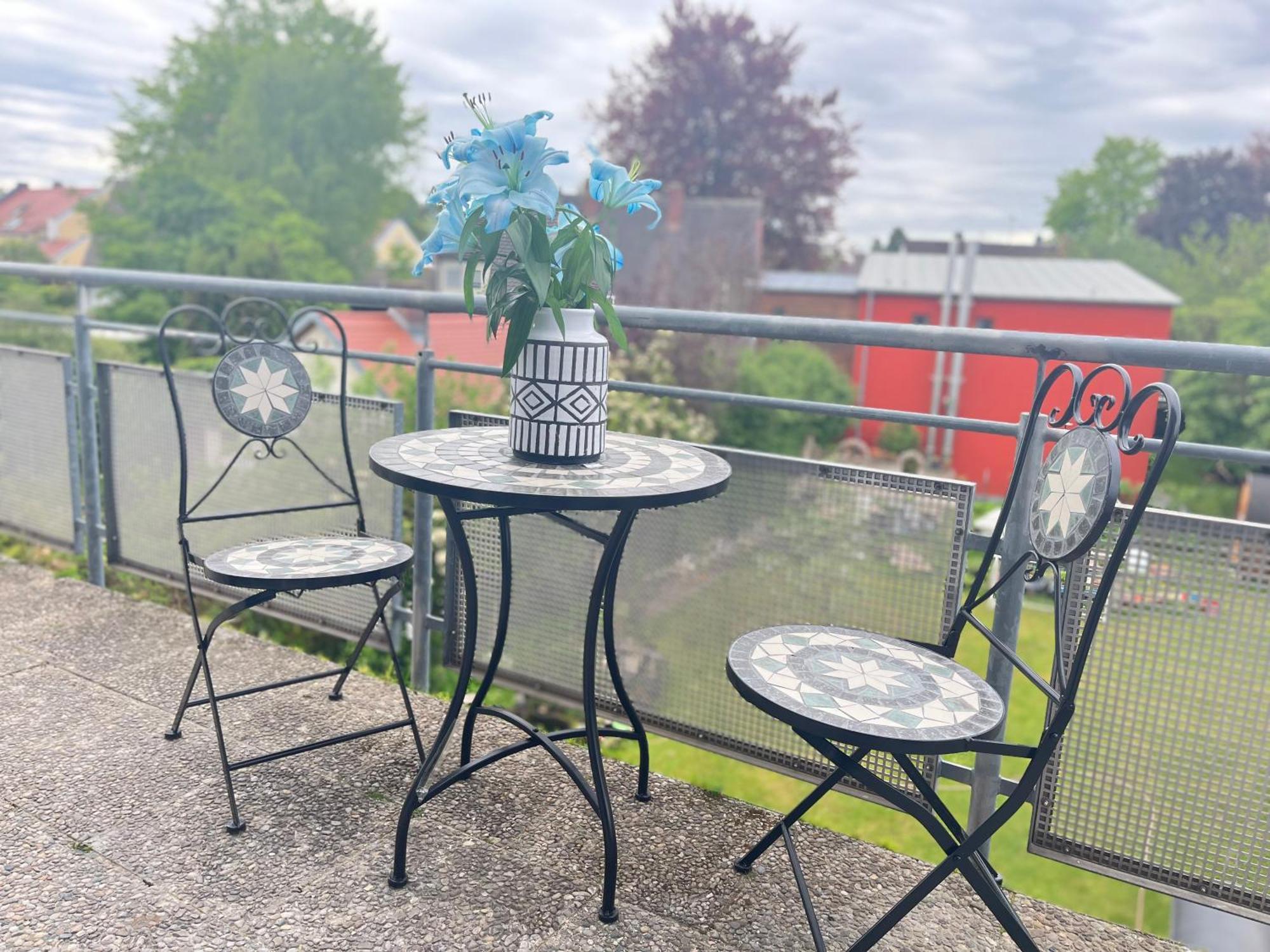 Dreamstay Augsburg Traum Penthouse Goeggingen Εξωτερικό φωτογραφία