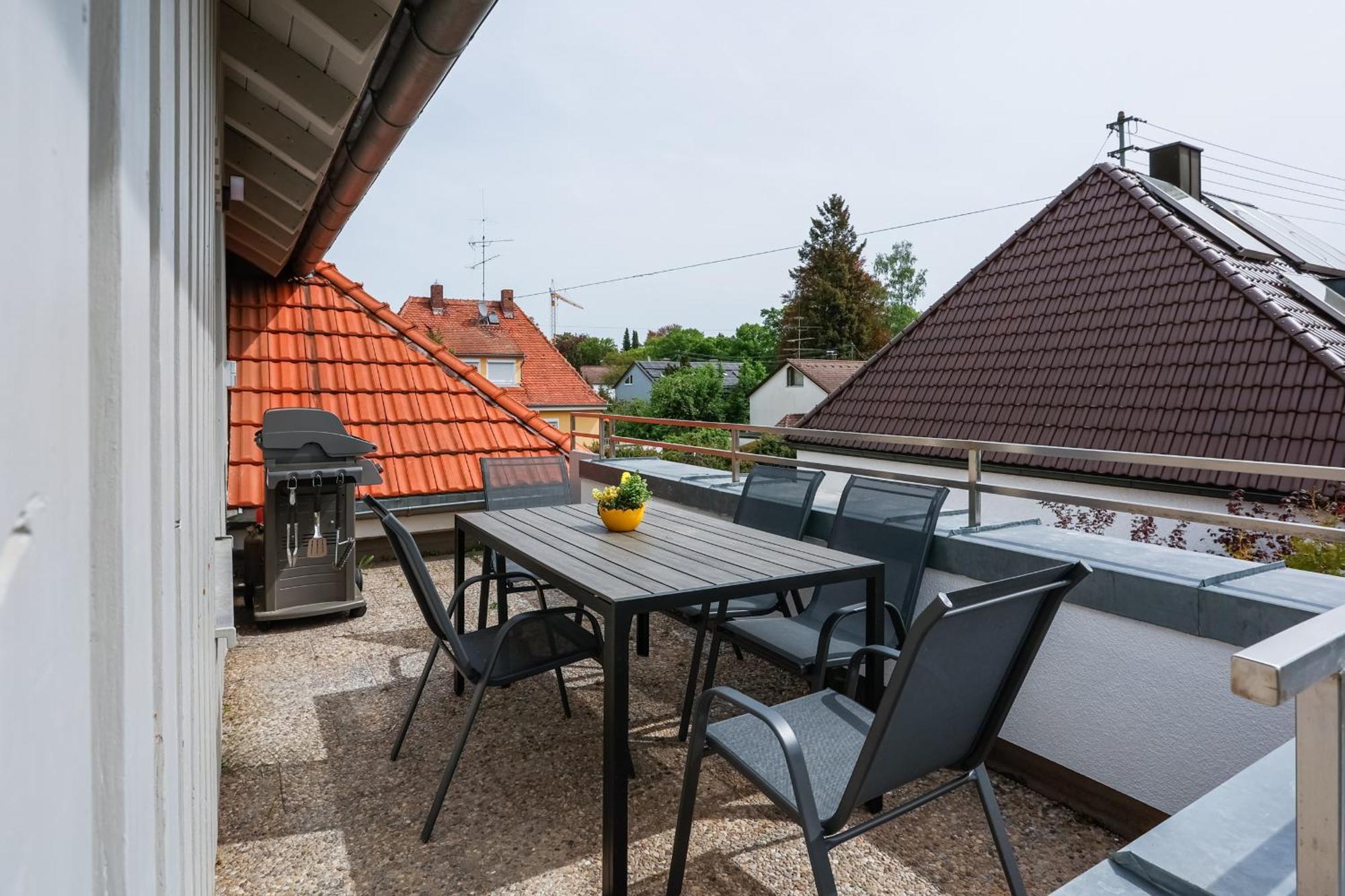 Dreamstay Augsburg Traum Penthouse Goeggingen Εξωτερικό φωτογραφία